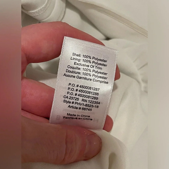 Aritzia Babaton Belmondo Jumpsuit Silvertip Sleeveless crew neck ivory size 00 - Picture 9 of 12